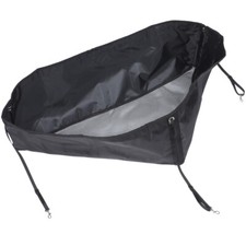 1PC Black Feed Bags Horse Hay Feeding Equipment Mesh Breathable Travel