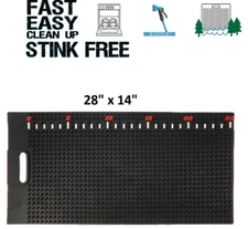 X LARGE Fish Fillet Mat with Grips - Effortless Fish Cleaning – A Must Have!!!