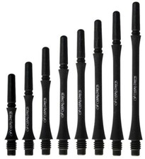 COSMO DART SHAFTS CARBON SLIM-LOCKED C-BLACK - SET OF 4