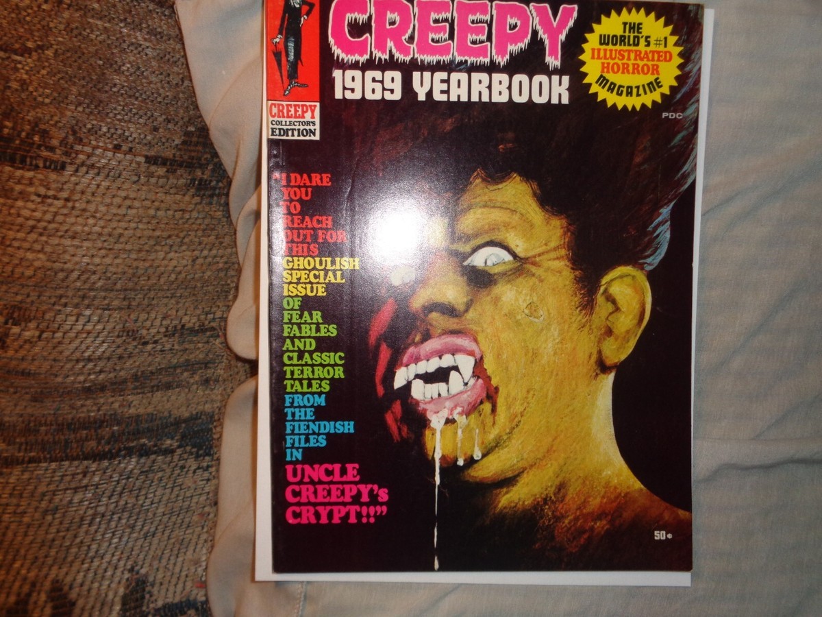 creepy 1969 yearbook, vf- condition, warren mag. | eBay 