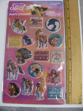 DreamWorks SPIRIT UNTAMED Puffy Stickers 17 Pieces NOS