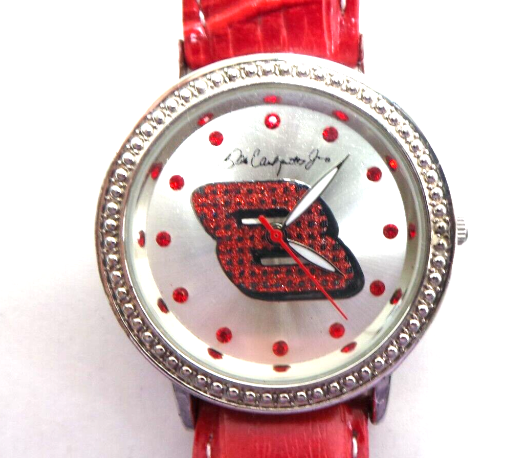 Dale Earnhardt jr watch For Women Dazzle Crown Dial and is Working DALE EARNHARDT JR NASCAR WATCH | Accessories | Dale  main image 2
