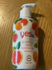 Yes to Grapefruit Basil liquid hand soap.12 fl oz. Hand Renewal. Cruelty-Free