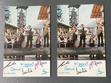 Die Hot Dogs Autogrammkarte