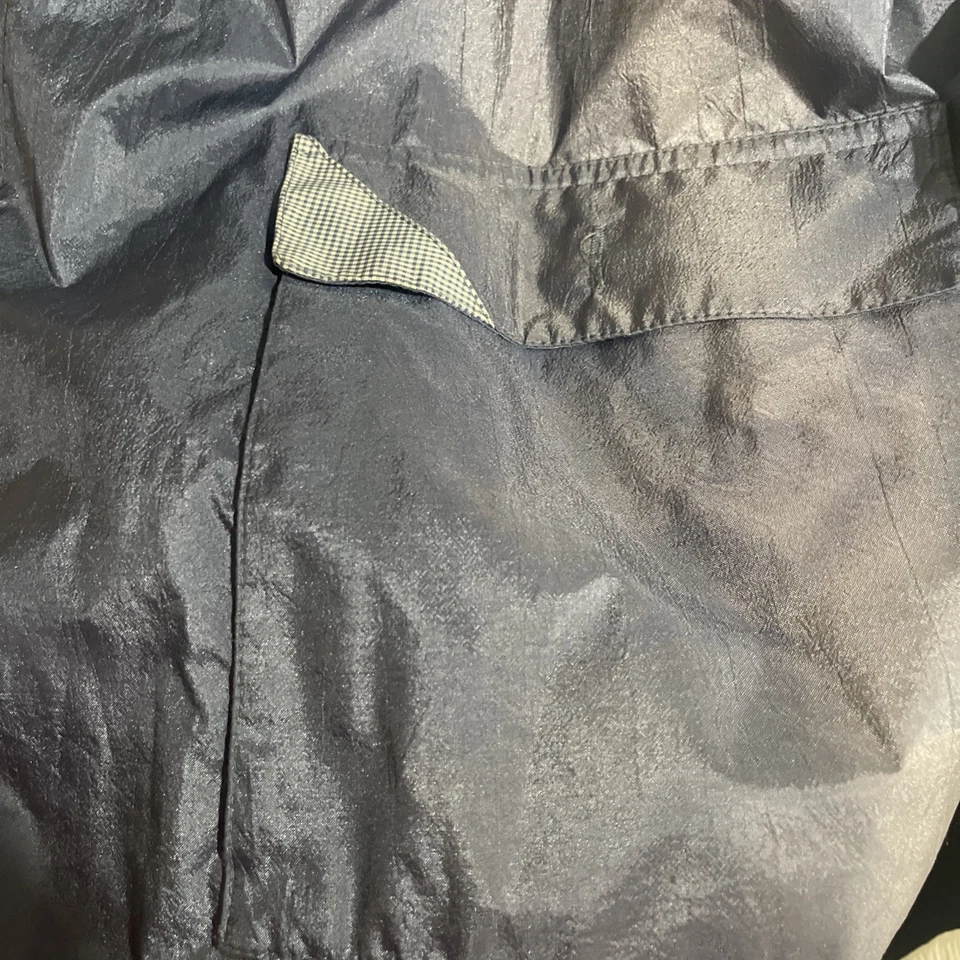 Chaqueta Abrigo Fleet Street Con Capucha Para Mujer X Grande Azul Marino Talla 24W Foto 4 de 4