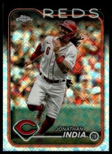 2024 Topps Chrome Logofractor Edition #185 Jonathan India