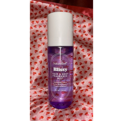NatureWell Blissy Hair & Body Fragrance Mist 8 fl oz Vanilla White Flowers