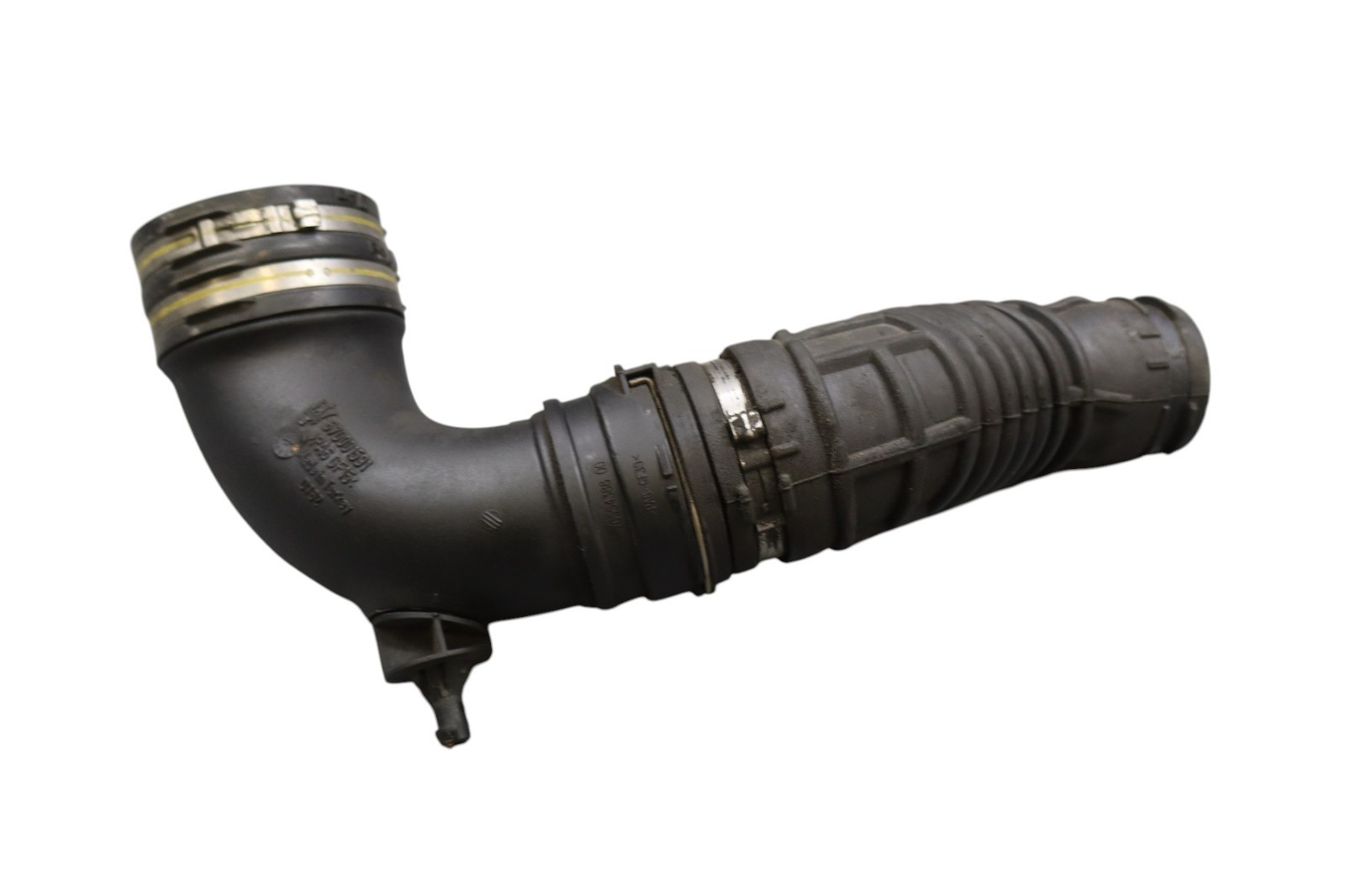 14-17 Maserati Ghibli Left Turbo Intercooler Hose Air Duct Tube 670001591 Oem