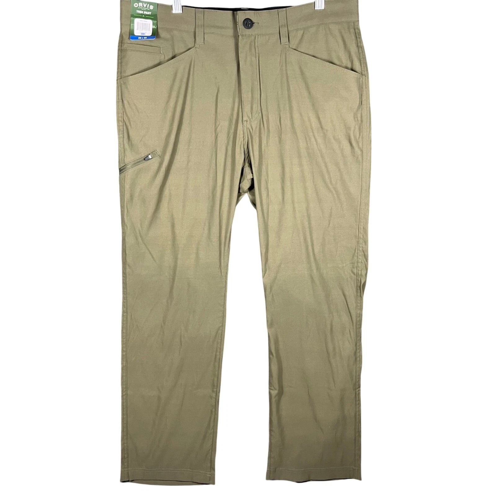 Orvis Trek Pant Mens 36x30 Kalamata Olive Green Stretch Water Repellent
Opens in a new window or tab