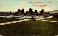 c1907 Beverly Hills Between the City & Sea California CA Jack Parsons Postcard