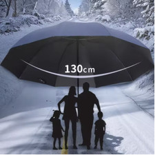 Oversized Folding Umbrella Windproof and Waterproof Large Sun and Rain Umbrellas