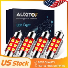 4x Erorr free 578 211-2 Dome Trunk Light Map LED Bulb Festoon white 42mm 41mm f3