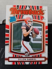 2025 Panini Football Donruss Dillon Gabriel Rated Rookie Throwback No. 15