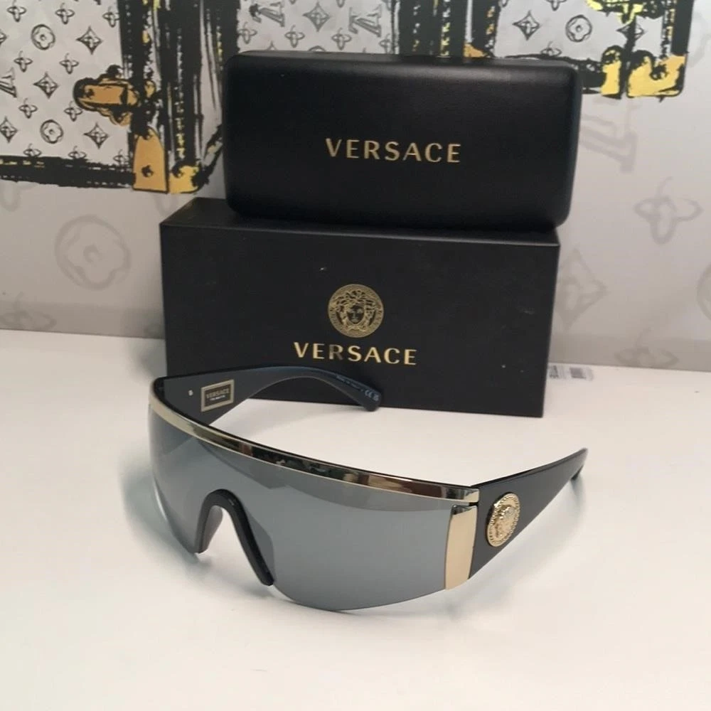 Versace Shield Frame Sunglasses for Men for sale | eBay