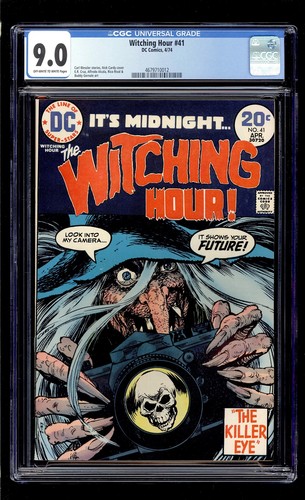 Witching Hour #41 1974 CGC 9.0 VF/NM OW/W High Definition Scans**