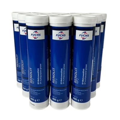 12 x 400g Karton Hochleistungsfett | Fuchs Renolit FEP 2 Schmierfett