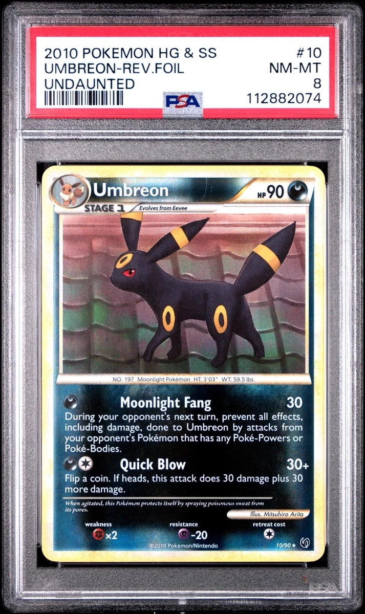 Preços baixos em Jogos de cartas colecionáveis individuais Umbreon