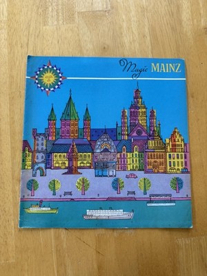Vintage Magic Mainz Germany Travel Photography Illustrated Guide Booklet