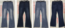 Womens Jeans Denim Pants Sofia Flare No Boundaries Pull On Stretch L 11-13  16