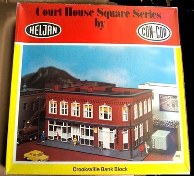 Heljan/Con-Cor  'Crooksville Bank Block' Kit