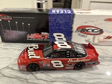 Dale Earnhardt Jr 2002 Budweiser Clear Club Car Nascar 1/24 Diecast Action #8