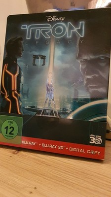 TRON Legacy Steelbook / 3D Blu-ray + 2D Blu-ray