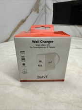 3sixT Wall Charger ANZ 30W USB-C PD + 2.4A - White