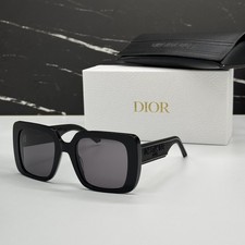 NEW DIOR WILDIOR S3U 10A SUNGLASSES BLACK WOMEN EYEWEAR