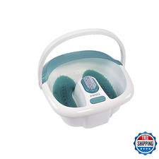 HoMedics Bubble Spa Elite Footbath w/ 2-in-1 Pedicure Center, Toe-Touch Control