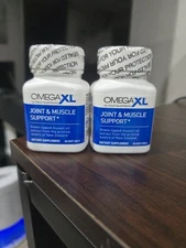 2x Omega XL 60 soft gels  Joint & Muscle Support Brand New fast shipping.