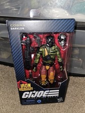 G.I. Joe Classified Series Cobra DARKLON 6  Figure NIB  155 IRON GRENADIERS