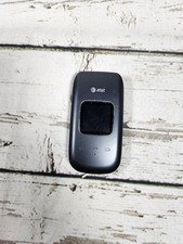 Pantech Breeze 3 III P2030 - Gray and Silver  AT T  Cellular Flip Phone