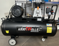Kompressor Druckluft 230 V 10 Bar 100 L Kessel Luftkompressor 2200W