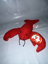 TY Teenie Beanie Babies, Pinchers The Lobster, Vintage 1993 McDonald's Toy, NWT