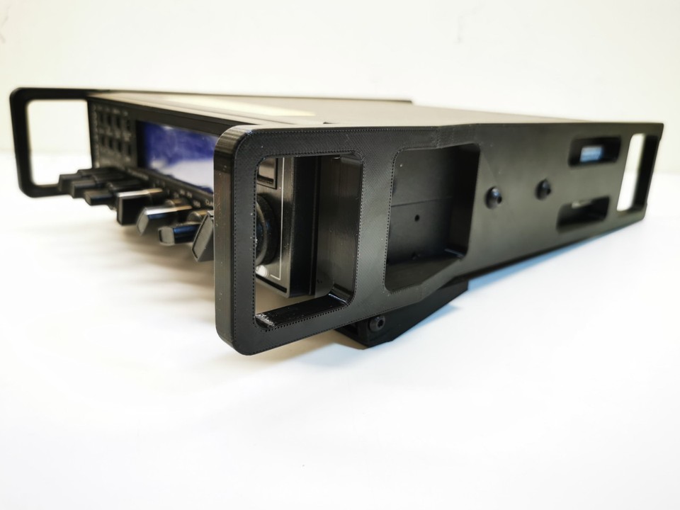 Side Rails Stand for HAM Radio Anytone AT5555 + ARES II HR5500 DX5000 ...
