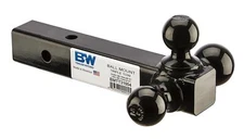 B&W Trailer Hitches Trailer Hitch Ball - 10K Triple Tow Ball Mnt-Pcwbag