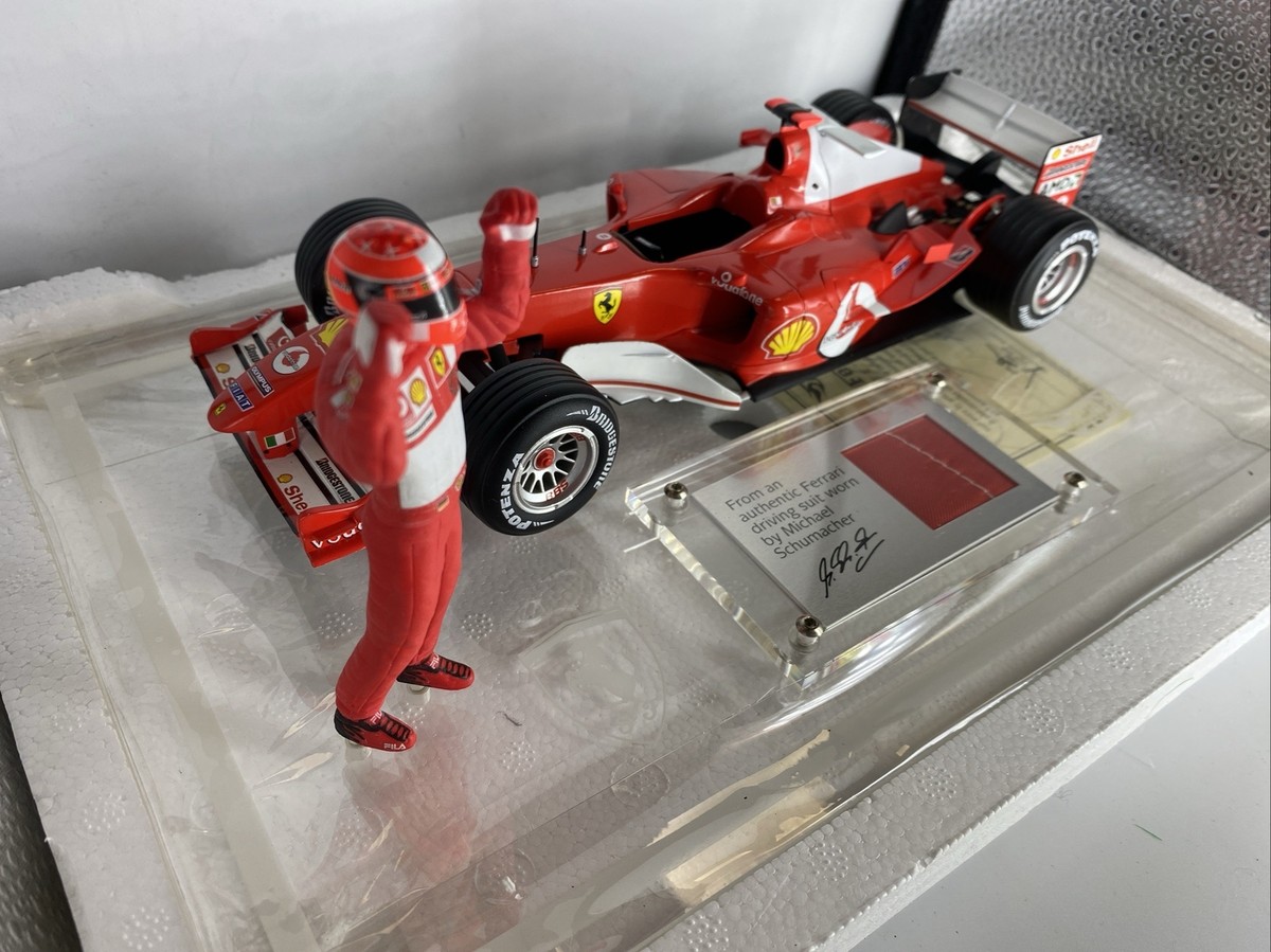 35▢HOT WHeeLS フェラーリF2004 1/18 IY0702-3 Hot Wheels Ferrari F2004 #1 Schumacher World Champion 2004