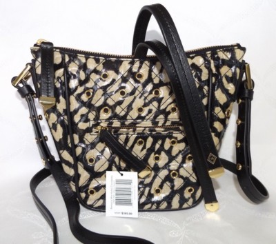 VERA BRADLEY Genuine Leather Fenwick Mini Hobo Crossbody