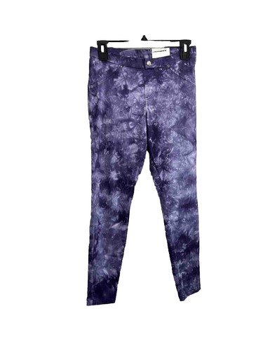 Leggings Capri Soybu Lotus Fit - Taille M, Tie-dye Violet/blanc - En Polyester Recyclé - Occasion Très Bon état