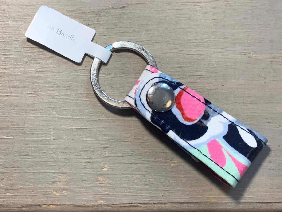 NWT Vera Bradley loop keychain in Mod Paisley brand new keyring eBay