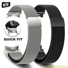Quick Fit Milanese Metal Band Strap For Samsung Galaxy Watch 4 5 6 7 40/44/43/47