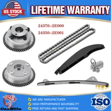 6x Engine Timing Chain Kit for Hyundai Elantra Kia Soul 11-16 L4 1.8L 2.0L G4NB