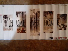 COMPLETED Diamond Painting. Home Sweet Home. Unframed. 65x35cm