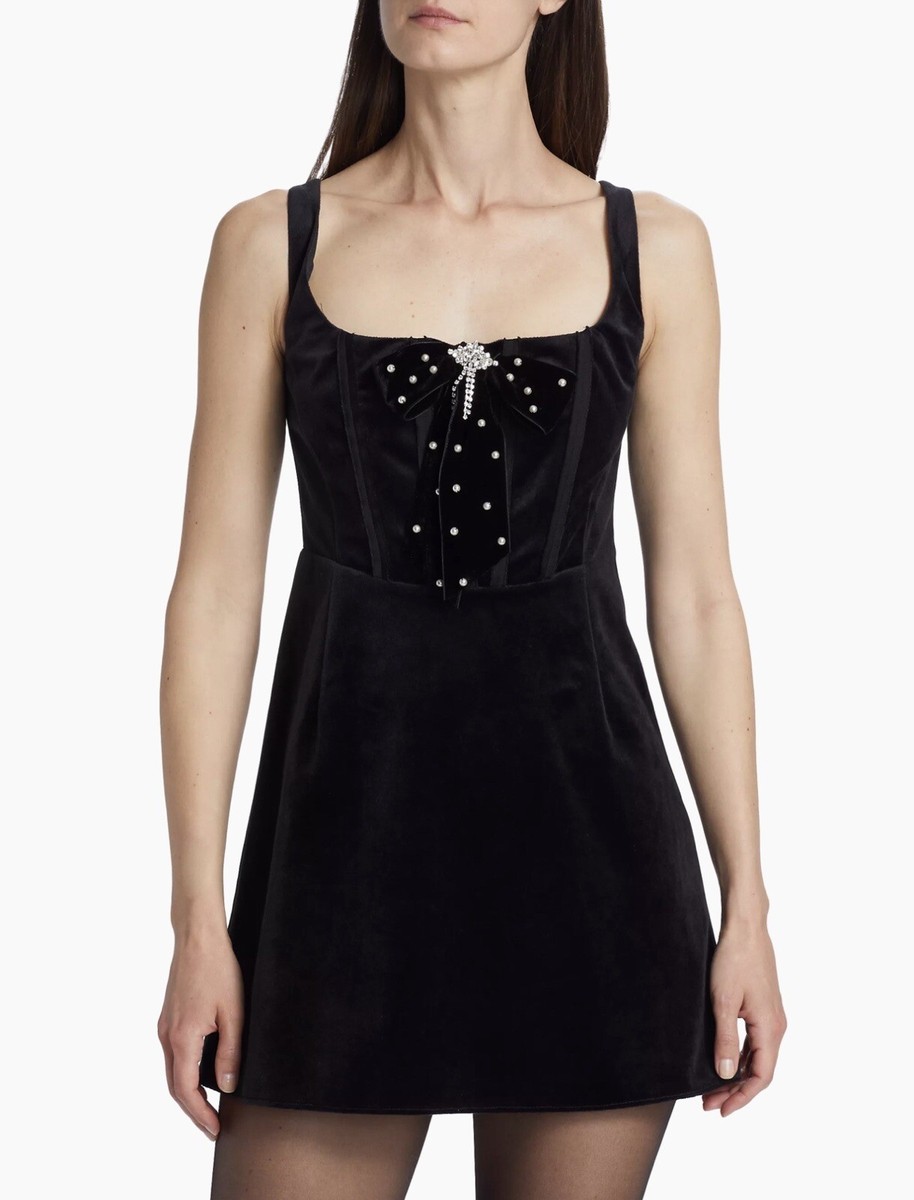 embellished corset mini dress NICIA Embellished corset sparkle MINI DRESS main image 0