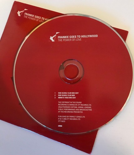 FRANKIE GOES TO HOLLYWOOD FGTH The Power Of Love CDs single 2002 - Foto 3 di 3