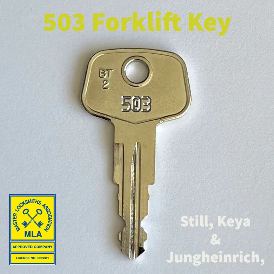 503 Forklift Key - Jungheinrich, Keya, Still