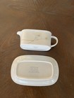 MIKASA Intaglio CAC 90 Long Stems Gravy Sauce Boat Under Plate 2 Piece Set EUC — photo 6