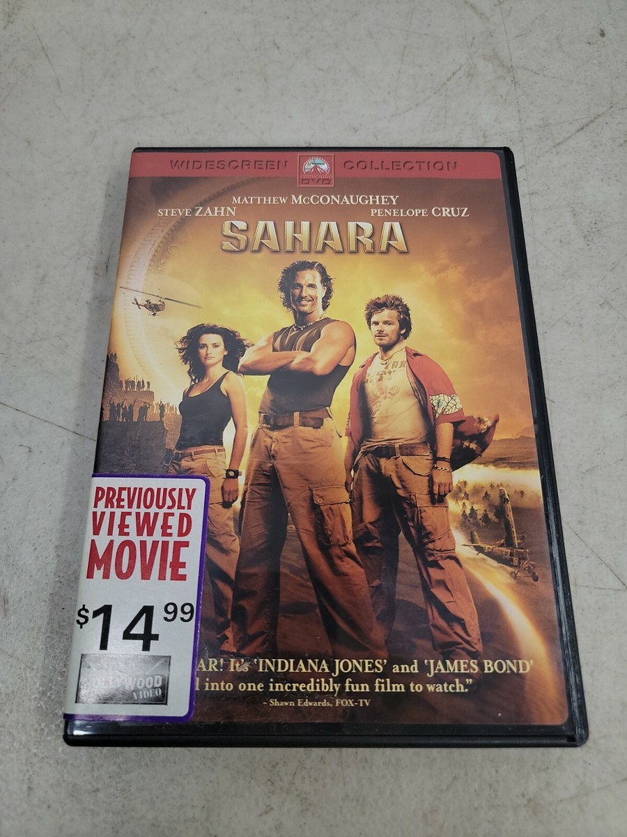 Sahara (DVD, 2005, Widescreen) 97363418146| eBay