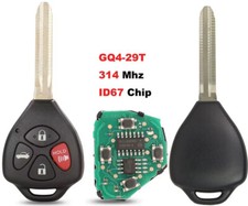 Keyless Remote For Toyota Corolla 2009-2012 Key 4d67 Car Control Alarm Key Fob Keyless Remote For Toyota Corolla 2009-2012 Key 4d67 Car Control Alarm Key Fob