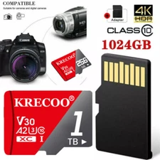 Micro SD Card 64GB 128GB 256GB 1TB Ultra Class 10 High Speed Memory Card Lot